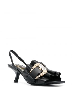 Sandale mit rüschen mit schnalle Versace Jeans Couture