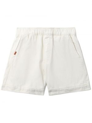 Shorts en coton Chocoolate blanc