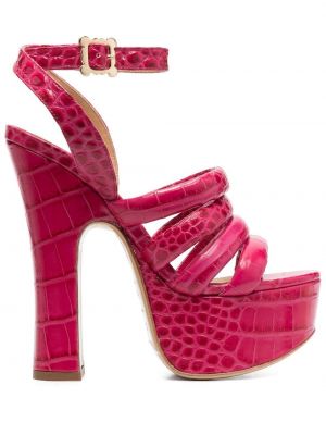 Sandales à plateforme Vivienne Westwood rose
