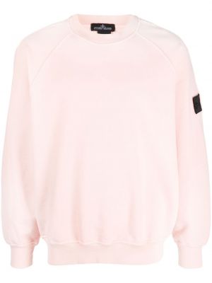 Pullover aus baumwoll Stone Island Shadow Project pink