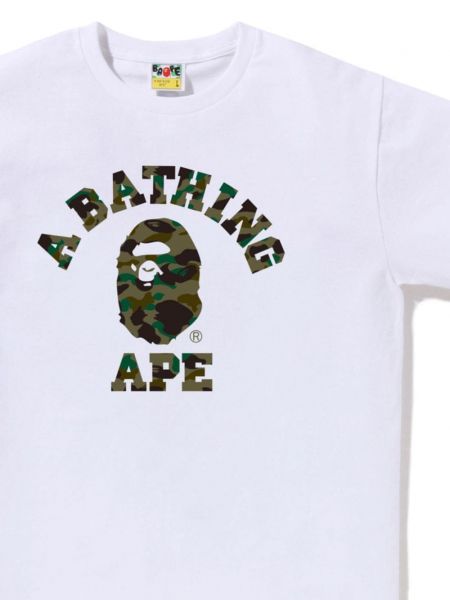 Kokvilnas t-krekls ar apdruku A Bathing Ape®
