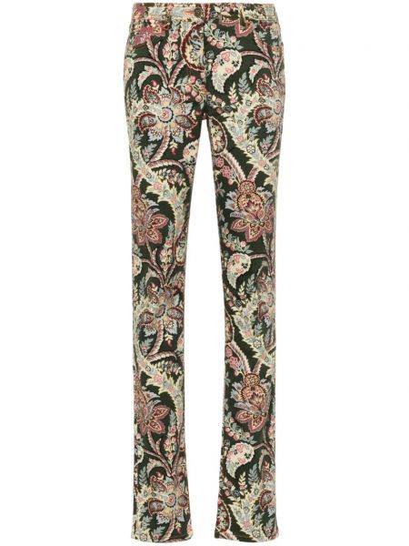 Skinny jeans Etro grøn