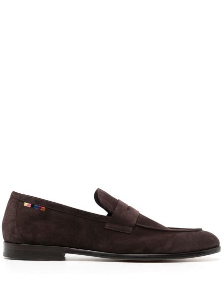 Loafers σουέντ Paul Smith καφέ