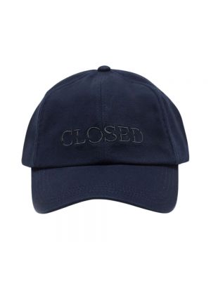 Niebieska czapka z daszkiem Closed