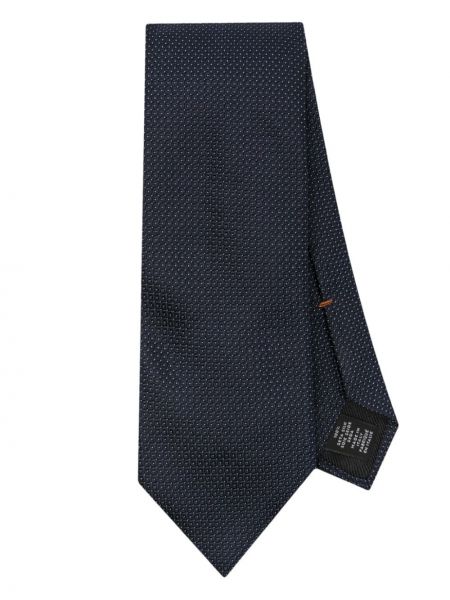Žakárová hodvábna kravata Zegna