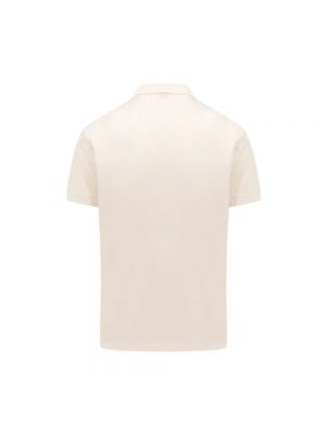 Camisa con bordado de algodón Alexander Mcqueen blanco