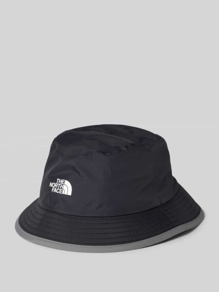 Czarny kapelusz z nadrukiem The North Face