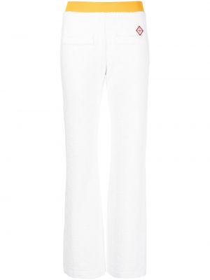 Rovné kalhoty Casablanca bílé