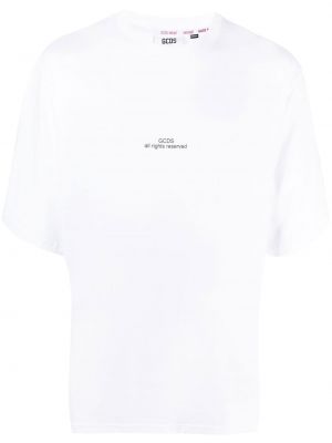 T-krekls ar apdruku Gcds balts
