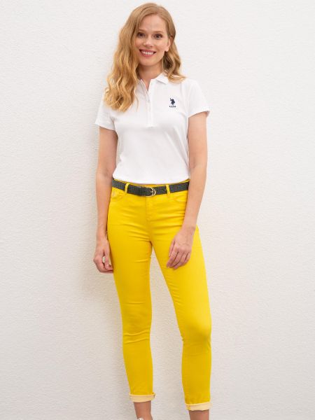 Желтые брюки U.s. Polo