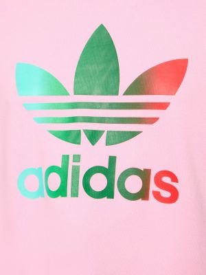 Mikina s kapucňou Adidas Originals ružová