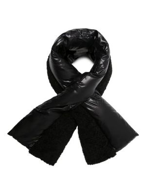 Пуховый шарф Moncler черный