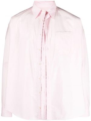 Camicia ricamata Y/project rosa