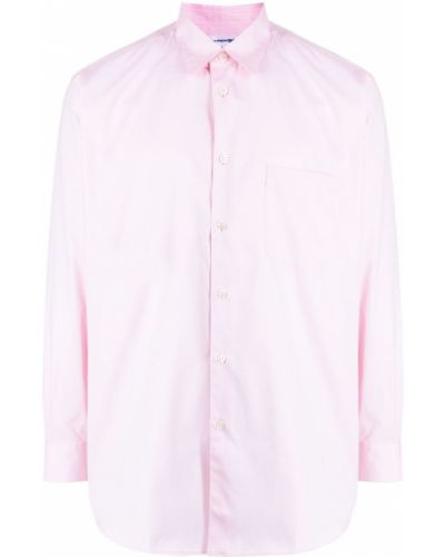 Uzun pamuk uzun gömlek Comme Des Garçons Shirt pembe