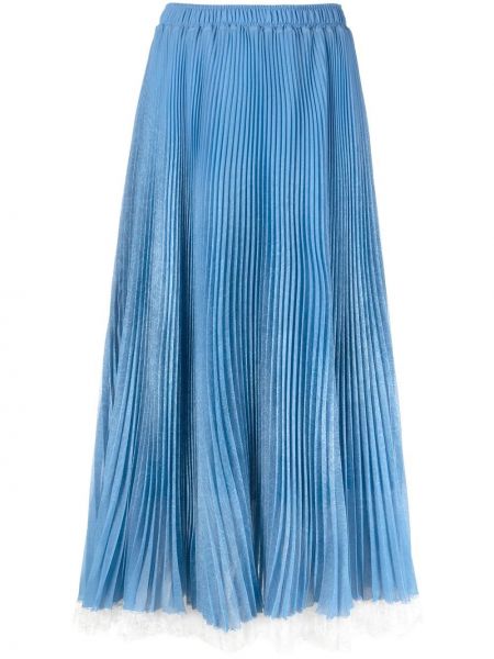 Midi sukně Ermanno Scervino, modrá