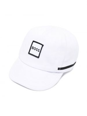 Cappello con visiera Boss Kidswear bianco