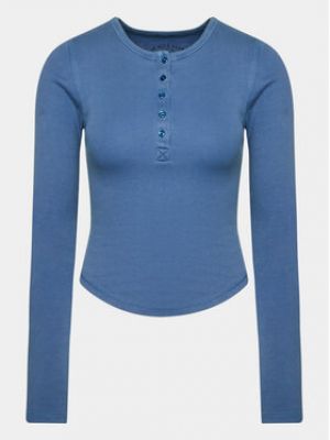 T-shirt slim Bdg Urban Outfitters bleu