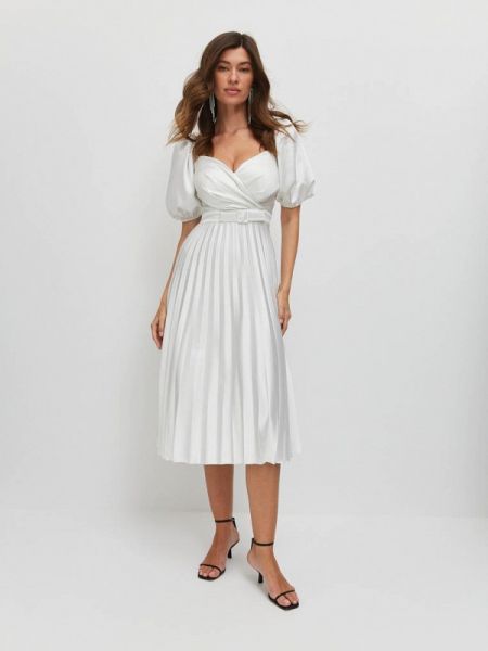Вечернее платье серафима белое