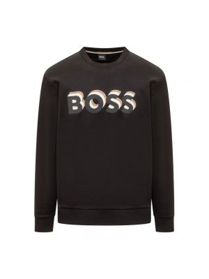 Bluza bawełniana Hugo Boss czarna