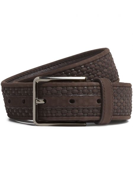 Ceinture en cuir Zegna marron