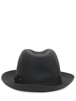 Шерстяная шляпа Borsalino черная