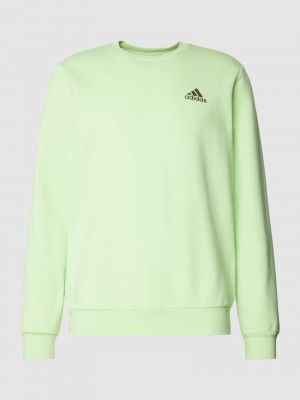 Bluza z nadrukiem Adidas Sportswear zielona