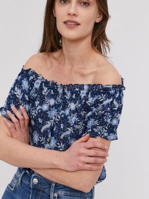 Блуза на цветя с принт Pepe Jeans