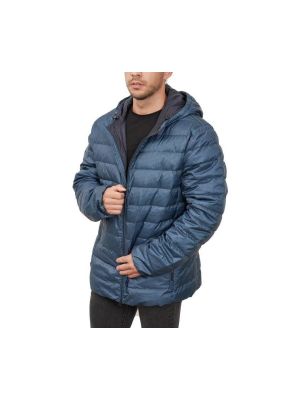 Kabát s kapucí Geox modrý