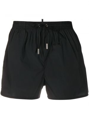 Trykt shorts Dsquared2 svart