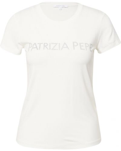 T-shirt in maglia Patrizia Pepe bianco