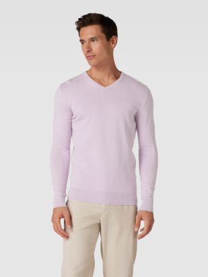 Dzianinowy sweter Tom Tailor różowy