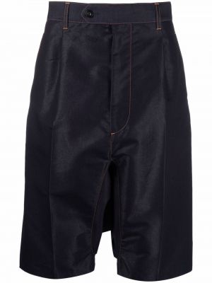 Bomull jeans-shorts Junya Watanabe Man blå