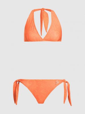 Оранжевый купальник Etro