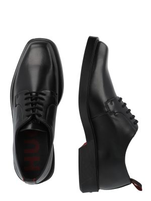 Pantofi cu șireturi Hugo negru