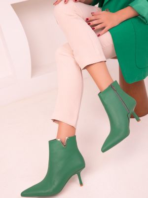 Členkové topánky Soho zelená