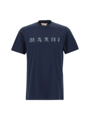 Koszulka Marni niebieska