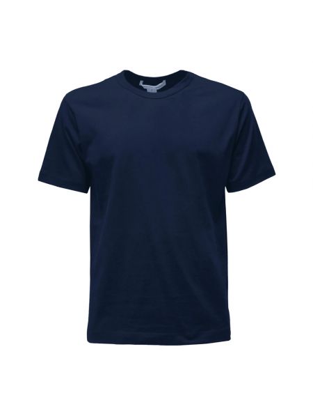 Basic-t-shirt Comme Des Garçons blau