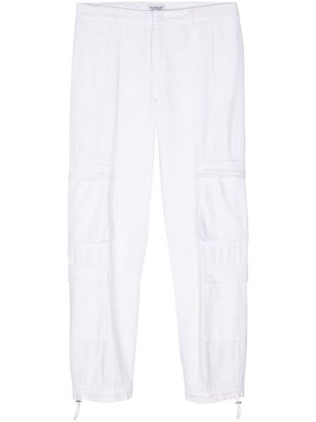 „cargo“ stiliaus kelnės Dondup balta