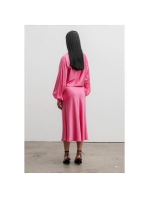 Blusa de seda Ahlvar Gallery rosa