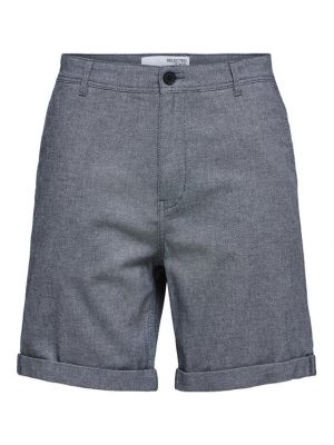Shorts Selected Homme gris