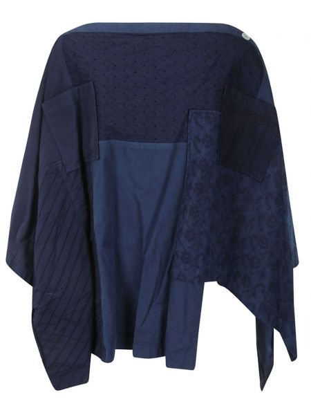Asimetrična suknja Comme Des Garçons plava