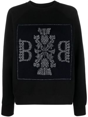Sweatshirt aus baumwoll Barrie schwarz