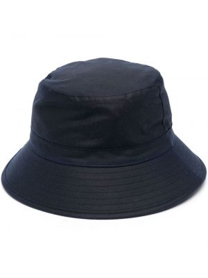 Памучна шапка Chloé синьо
