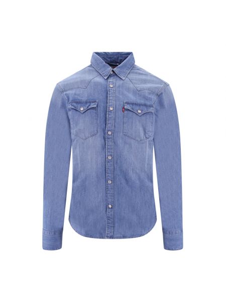 Camisa vaquera de algodón Levi's azul