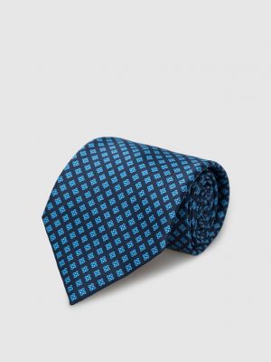 Шовкова краватка Stefano Ricci синя