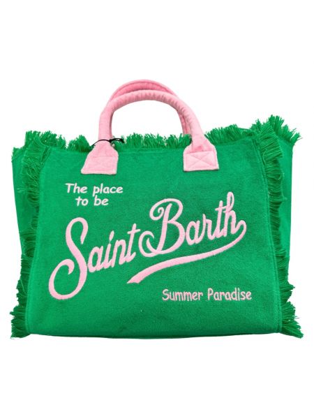 Shopperka Saint Barth zielona