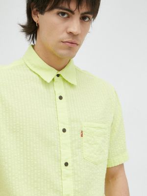 Pamučna košulja Levi's® zelena