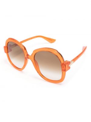 Oversize sonnenbrille Gucci Eyewear orange