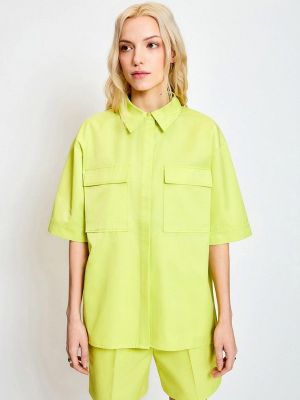 Рубашка Concept Club желтая