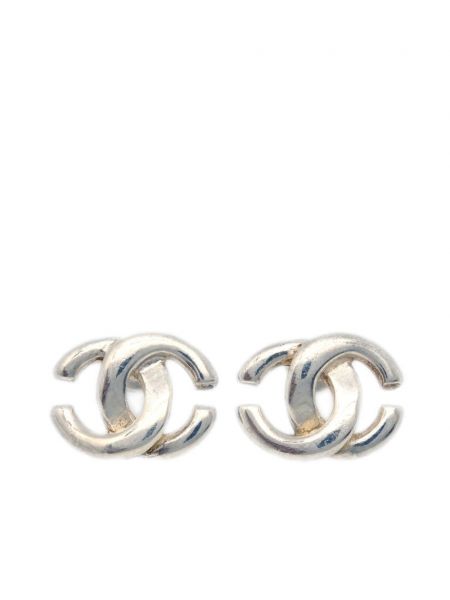 Ohrstecker Chanel Pre-owned silber